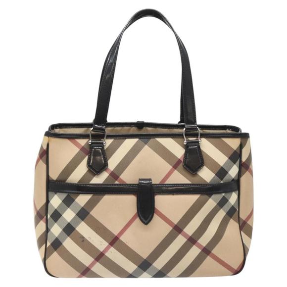 Burberry Nova Check Beige Canvas tote - Picture 1 of 10